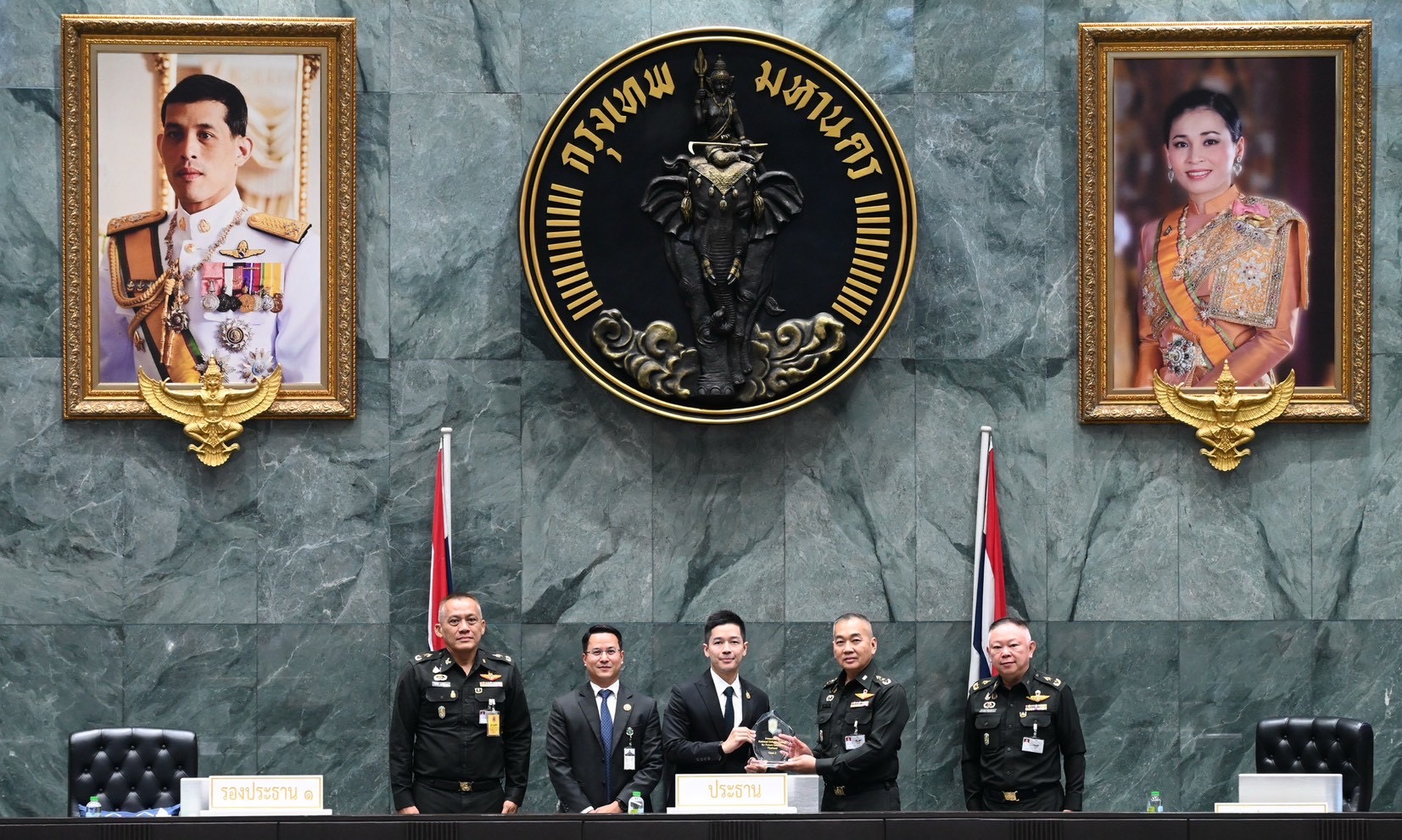 วันนี้สภากรุงเทพมหานครได้ต้อนรับคณะนักศึกษาหลักสูตร วปอ.บอ. รุ่นที่ 3